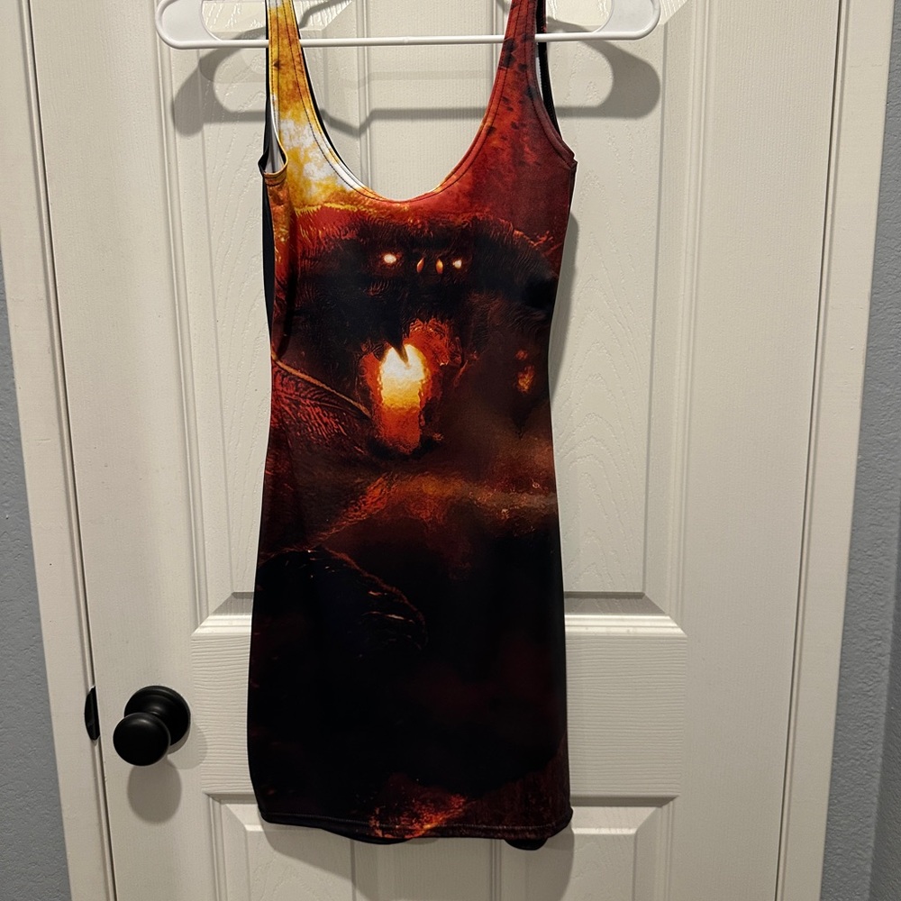 Blackmilk balrog vs Gandalf bodycon dress